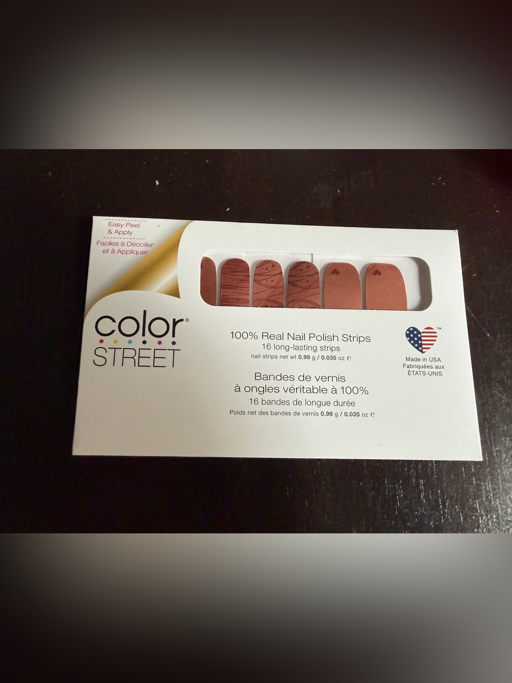 Color Street Whole Latte Love Nail Polish Strips